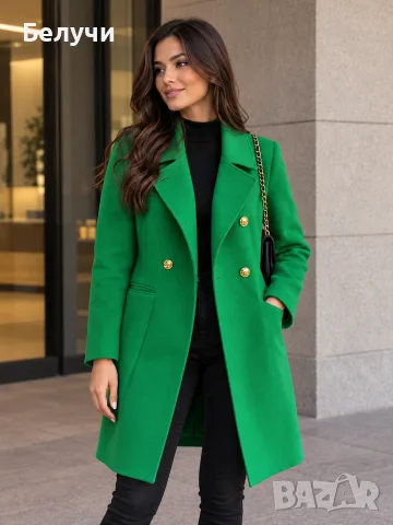 💚 ZARA – Елегантно дамско палто 