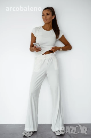 Елегантен дамски комплект от две части SHIRA , 3цвята , снимка 9 - Комплекти - 50712931