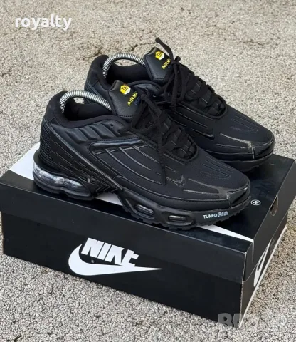 Nike Air Max TN 3 Plus Черно Нови Мъжки Маратонки Найк с Кутия 