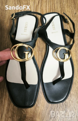 Дамски сандали Guess, р-р37, оригинални, снимка 6 - Сандали - 51114258