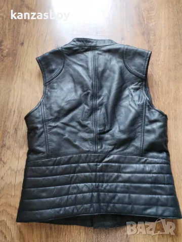  G-star 5620 Custom Zip Leather - страхотен Дамски Елек Естествена Кожa М, снимка 13 - Якета - 50150337