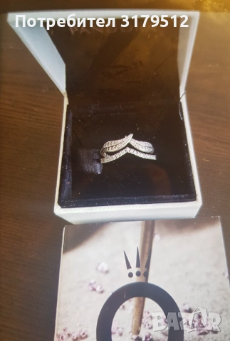 Сребърни пръстени на pandora