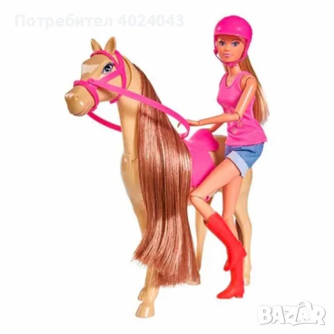 Комплект "Кукла с Кон" с аксесоари, снимка 5 - Кукли - 47984155