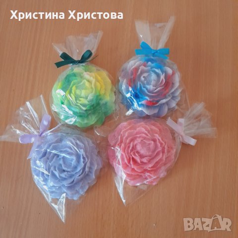 Стилни сапунени цветя, снимка 3 - Други - 42050377