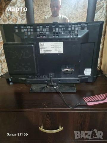 лед тв с вградено двд дуал , снимка 7 - Телевизори - 54180007