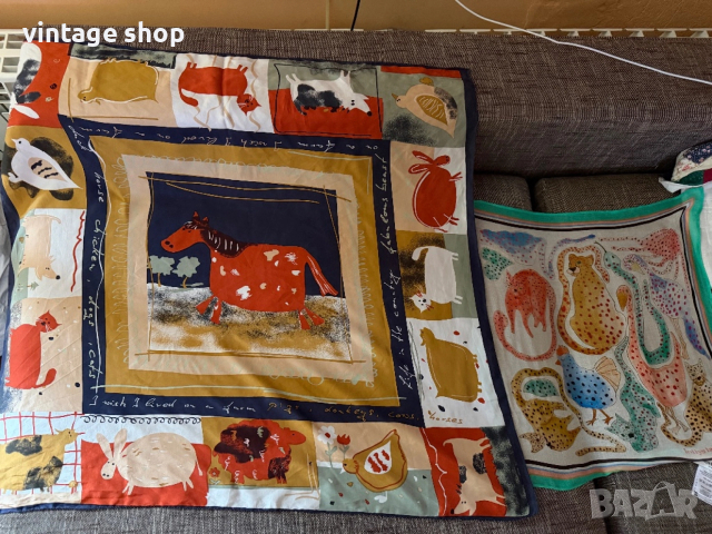 Шалове с животински десен