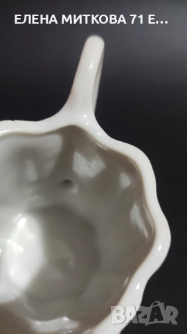 Прекрасна българска порцеланова каничка за мляко/латиера, снимка 4 - Аксесоари за кухня - 53013696