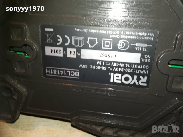 ryoby bcl14181h-battery charger-внос франция, снимка 15 - Винтоверти - 30193721