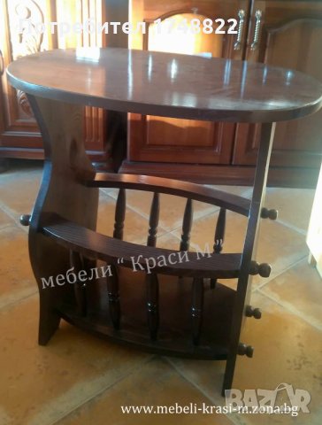 Поставка с кошница, снимка 2 - Етажерки - 30991512