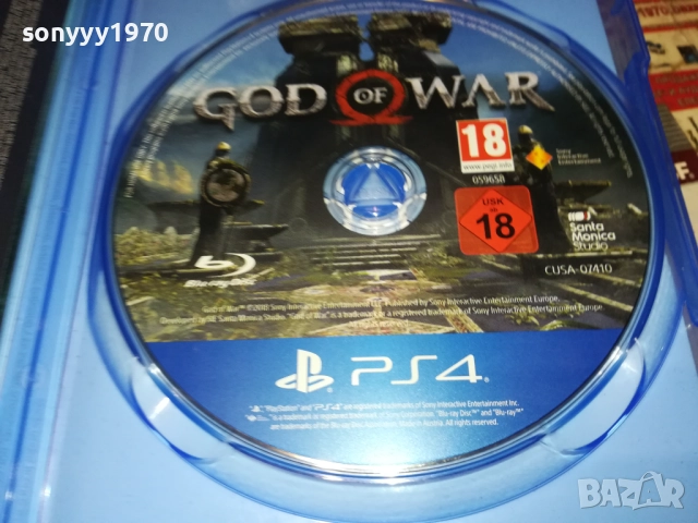 SONY PS4 GAME GOD OF WAR 0610251246, снимка 11 - Игри за PlayStation - 51960490