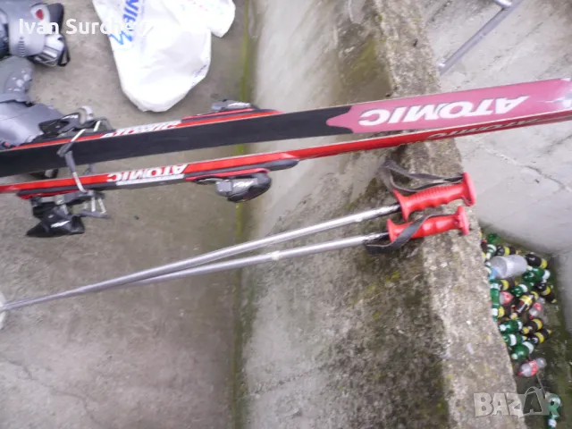 СКИ АТОМИК  , ОБУВКИ И ЩЕКИ -170 СМ 45 НОМЕР, снимка 7 - Зимни спортове - 48734101