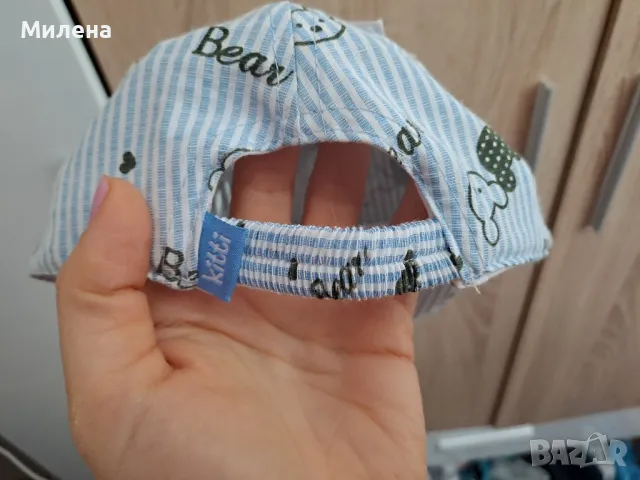 Нова бебешка лятна шапка с козирка, снимка 4 - Бебешки шапки - 50043357