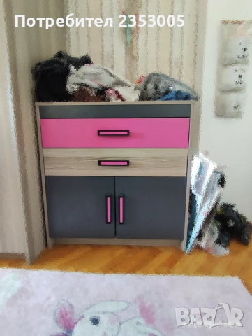 Продавам комплект детска стая, снимка 2 - Мебели за детската стая - 53225540