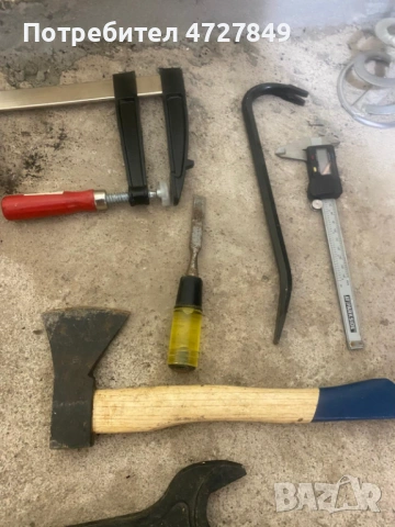 Спешно! Ръчен секач / Длето – Здрава стомана – Употребяван