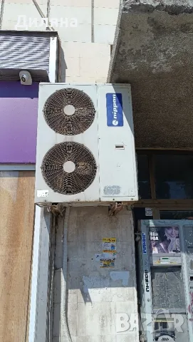 Трифазен колонен климатик | За части/ремонт , Nippon 55-ца 55 000 BTU, снимка 4 - Климатици - 55959398