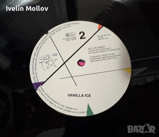 Vanilla Ice - Road to Riches/Ice Ice Baby 12” Maxi single, снимка 4 - Грамофонни плочи - 52065257
