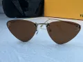 Fendi Дамски слънчеви очила тъиъгълни 3 цвята , снимка 10