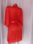 М Червен сатенен халат , снимка 4