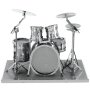 Метален пъзел барабани-музикални ударни инструменти 3D - Направи си сам, снимка 1