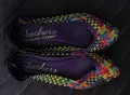 Маратонки с мемори пяна memory foam Skechers, дъга , снимка 1