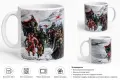 Подаръчни чаши с умален вариант на истински български картини на историческа тематика, снимка 4