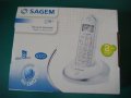 Продавам безжичен телефон Sagem, снимка 1 - Стационарни телефони и факсове - 38896876
