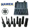 Ударни битове TORX 1/2" 10 части HAWEK, снимка 1