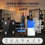 HomeFashion HFitness Smart Bluetooth кантар – 19 показателя, 180 кг, снимка 3