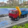КАМАЗ 5320 с кран HIAB в мащаб 1/43, снимка 1