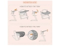 Табла, съвместима със столчето за хранене Stokke Tripp Trapp, снимка 2