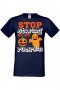 Мъжка тениска Stop Staring At My Pumpkin 2,Хелоуин,Празник,Забавление,Изненада,Обичаи,, снимка 1
