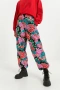 desigual maria escote floral jogger trousers - страхотно дамско долнище КАТО НОВО Л, снимка 1