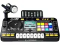 DJ миксиращ пулт с Bluetooth и микрофон на стойка 🎤 и клавир 🎹 , снимка 4