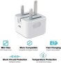 Нов 20W USB C бърз Адаптер щепсел съвместим с iPhone Airpods pro iPad , снимка 7