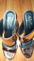 Дамски златисти сандали и дънкови ботички, снимка 1 - Сандали - 33979702