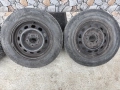 Алуминиеви джанти със зимни гуми, снимка 2
