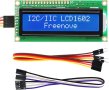 Дисплей FREENOVE I2C LCD 1602 двуредов, снимка 1 - Друга електроника - 44463138