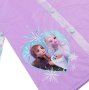 Водоустойчив детски лилав дъждожран с прозрачни ръкави Snowflakes Frozen II - 6 години, снимка 2