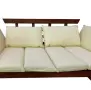 Диван Muhler Meranti с матрак и възглавница BEIGE, снимка 2