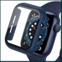 Кейс + Стъклен протектор за Apple Watch 8 / 7 45 41 / SE 44 40 6/5 360, снимка 4