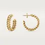 CARTIER Clash de Cartier Gold Hoop Дамски Обеци, снимка 3