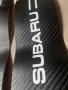 Черен карбон стикери с емблема и надпис на Субару Subaru кола автомобил джип ван, снимка 4