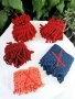 Цветни вълнени дантели на една кука , снимка 5