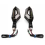 Футуристични динамични LED мигачи с DRL 2 броя, снимка 2