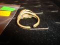 ВЪЗРОЖДЕНСКИ БРОНЗОВ ПРЪСТЕН с ВГРАДЕН СКЪПОЦЕНЕН КАМЪК ЮВЕЛИРНА РЪЧНА МАЙСТОРСКА ИЗРАБОТКА 15131, снимка 8