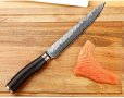 Нов 8 инчов Нож за дърворезба дървена дръжка с кожена обвивка Дом Кухня, снимка 4