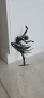 Метална изящна балерина, 30см, снимка 3