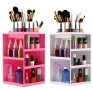 Козметичен органайзер, въртящ се на 360 градуса, капацитет до 70 продукта HZH8, снимка 12