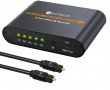 1X5 SPDIF TOSLINK Split Switcher Дистанционно Цифрово Оптично Аудио 1Изход 5Входа LPCM2 DTS DolbyAC3, снимка 9