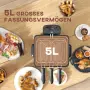Фритюрник HOMCOM, вместимост 5 л олио, снимка 8